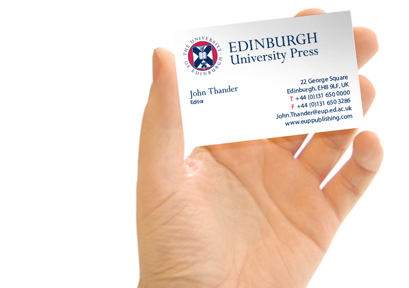 Edinburgh University Press Logo Richard Budd Design